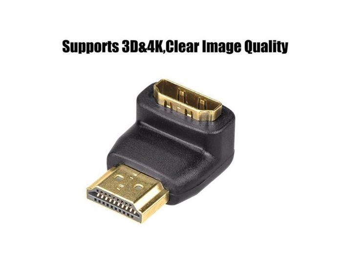 HDMI Connection Converter Male To Female 270 Degree/90 Degree