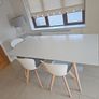 Scandinavian Extendable Dining Table & 4 Chairs Image 4