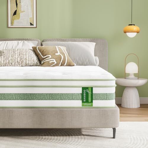 King Size Mattress 5FT, 10 Inch Gel Memory Foam Pocket Sprung Hybrid Mattress, 7-Zone Orthopedic & Motion Isolation, Medium Firm, 150x200x25cm