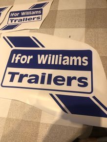 ifor williams stickers