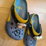 Crocs Minions Blue Yellow Clogs Size Junior 1 Image 2