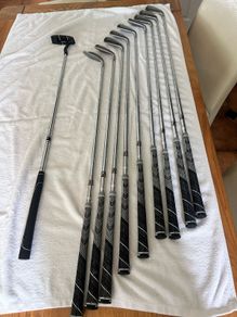 spalding   iron golf set