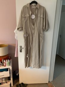 100% linen dress