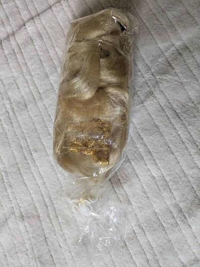 synthetic hair for braids blonde