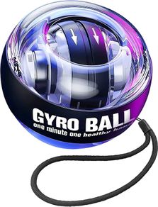 LED Wrist Ball Power Trainer Ball Auto-Start Gyroscopic Arm Hand Forearm Exerciser Power Wrist Gyro Ball Sport Fitness Equipment