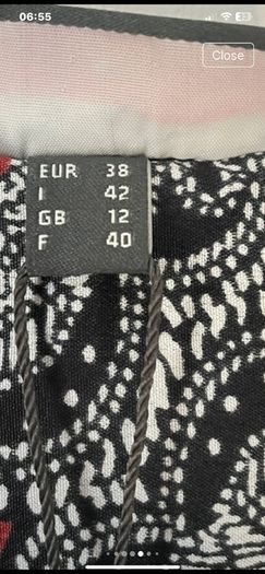 dress Bnwt streetone black print dress size 12