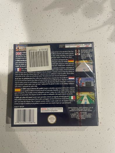 Sealed red strip f zero gp legend