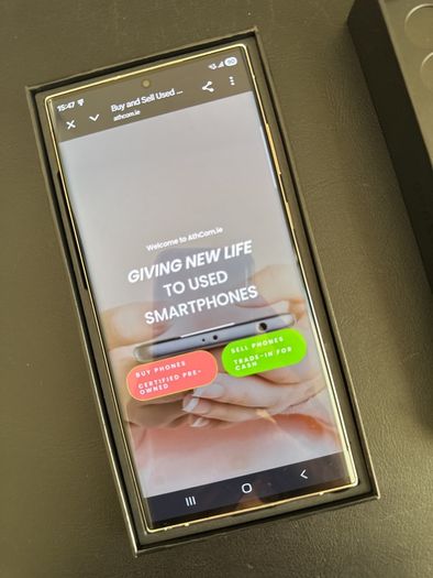 Samsung galaxy s23 ultra, 256gb, unlocked