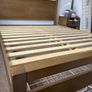 harvey norman solid wood king size bed frame! Image 8