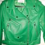 Brand NEW Stradivarius green biker jacket Image 2