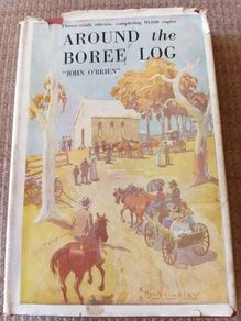 1954 Around the Boree Log. John O'Brien. Literature. Vintage.