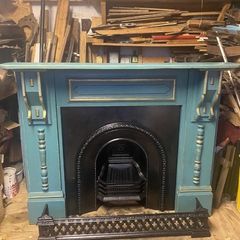 old fire place