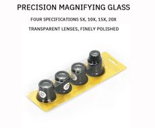 Watch Repair Tool Watch Repair 5 to 20 Times Magnifying Glass Goggles Goggles Watch Repairing Magnifying Glass Set 4PCS