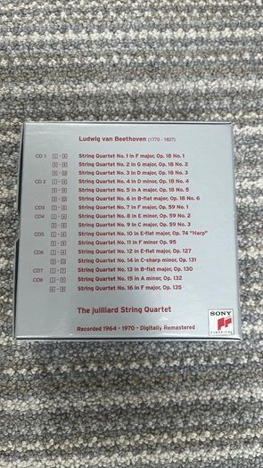 Beethoven complete string quartets