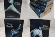 Fifty shades of grey trilogy books by E. L. James