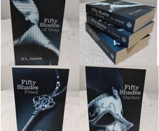 Fifty shades of grey trilogy books by E. L. James