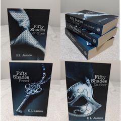 Fifty shades of grey trilogy books by E. L. James