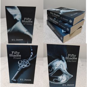 Fifty shades of grey trilogy books by E. L. James