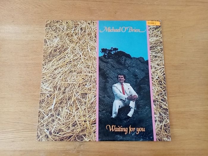 Michael O'Brien. Waiting For You. 1988 Irish Pressing. K-Tel Ireland. LP. Vinyl. Record. Album.