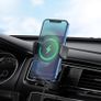 Car wireless charger S35 Smart alignment for dashboard and air outlet Image 2