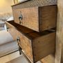 Antique oak chest of drawers Image 2