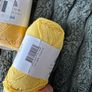15 x Hobbii Rainbow 100% Cotton Yarn Lot (8/4 Pastel & 8/8 Mustard) Image 4