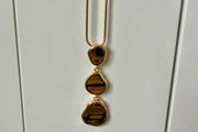 Brand new golden plated necklace