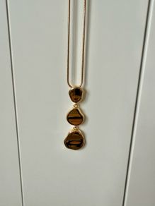 Brand new golden plated necklace