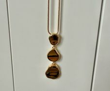 Brand new golden plated necklace