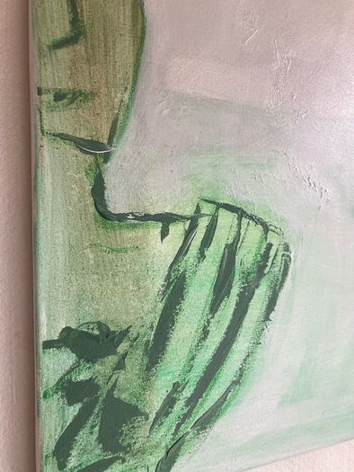 Original Painting Irish Abstract Figurative Statue Natural Earth Aesthetic Roman Ststue