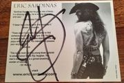 Eric Sardinas -Autographed Promo Card for Devil's Train album