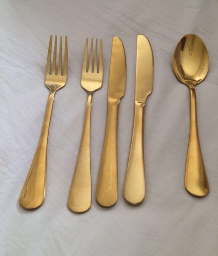 Gold Cutlery