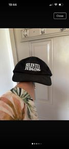 New with tags Topshop silently judging baseball cap