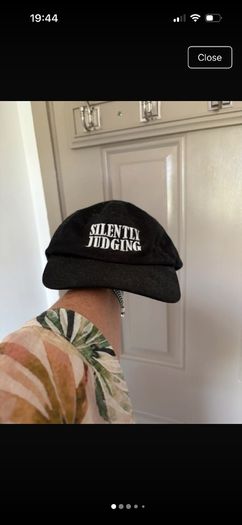 New with tags Topshop silently judging baseball cap
