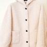 Zara Faux Shearling Jacket with Hood XXL Image 6