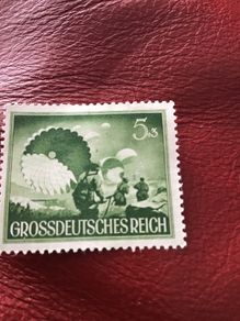 Rare Genuine WW2 German Stamp