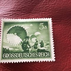 Rare Genuine WW2 German Stamp