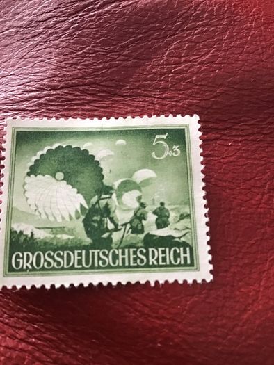 Rare Genuine WW2 German Stamp