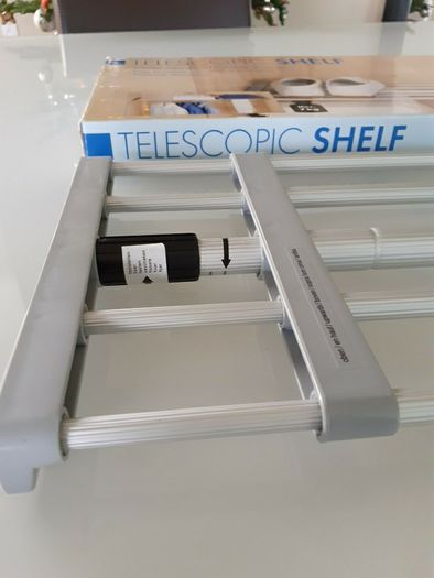 telescopic shelf