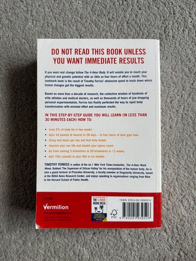 The 4-Hour Body by Tim Ferriss