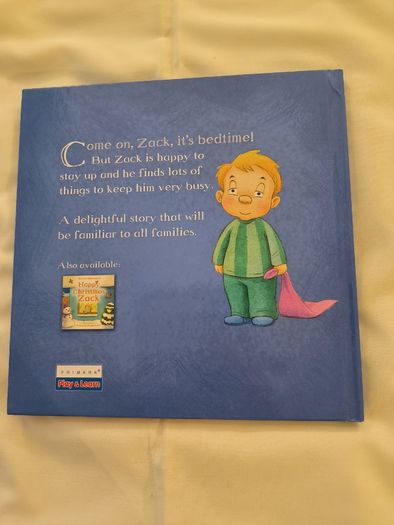 Bedtime Zack kids book