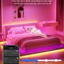 LED Strip Lights 30m, Ultra-Long Lights Strip Music Sync Color Changing, Led Lights with App Control Remote, RGB Tape Light for Home Bedroom Party [Energy Class A] Image 4