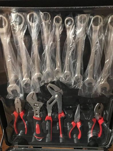 brand new flight case full of tools
