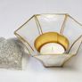 CLEARANCE Incense Burners for resin and charcoal in shell or metal candle holders with sandbag Image 2