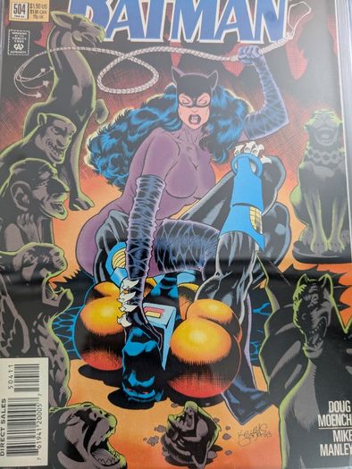 Batman Issue 503 + 504 Cgc 9.8  Graded Comic Books Catwoman Azrael Knightfall Knightquest Marvel DC