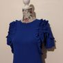 Beautiful Blue Jumper Top Image 3