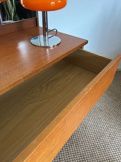 Vintage Retro Mid Century Teak Dressing Table