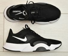 Nike SuperRep Go Black White Training Shoes Size UK 6 EU 40