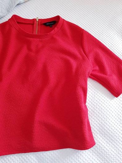 Red New Look Top - Size 14