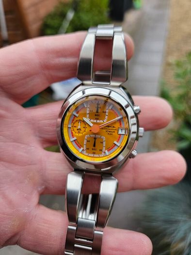 Watch Seiko Aka Alba Chronograph.